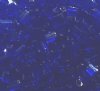 50g 5x4x2mm Transparent Cobalt Tile Beads